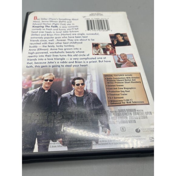 Keeping The Faith DVD  Buena Vista Home Entertainment PG-13 English 129 READ - Picture 2 of 3